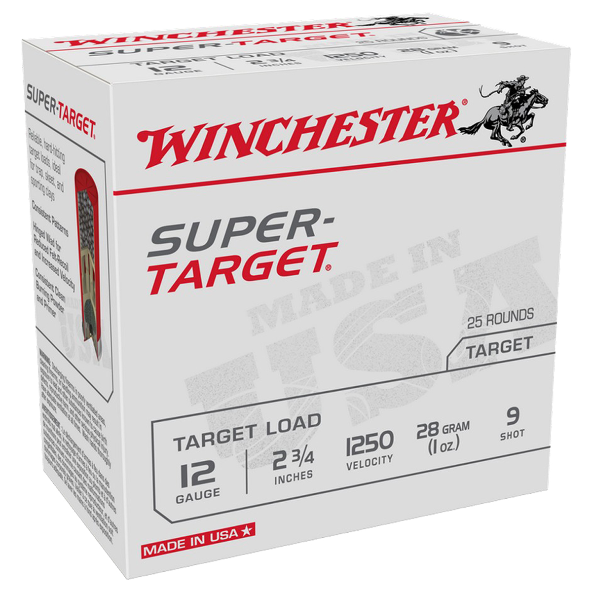 chester Super Target 12 Ga 1250 FPS 2 3/4